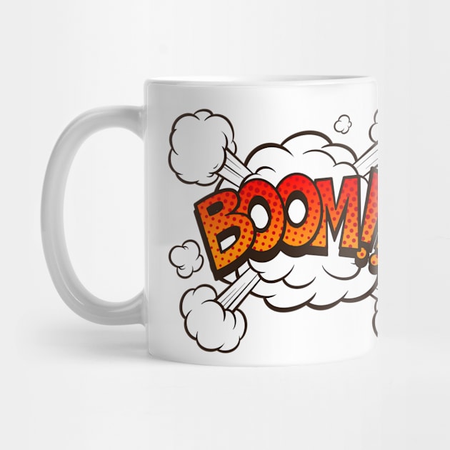 Boom! - Comic Book Funny Sound Effects by PosterpartyCo